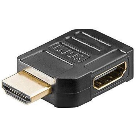 Wentronic - Adattatore HDMI rettangolare (connettori maschio e femmina)