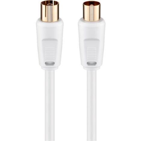 Wentronic BK 750-G - Cable conector coaxial (contactos dorados, 7,5 m)
