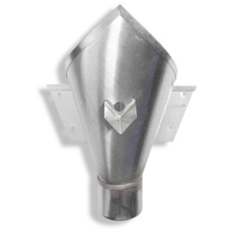 Wentzel zinc réceptacle Ø80mm entonnoir
