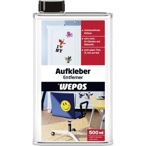 Wepos Aufkleberentferner 500 ml Reiniger