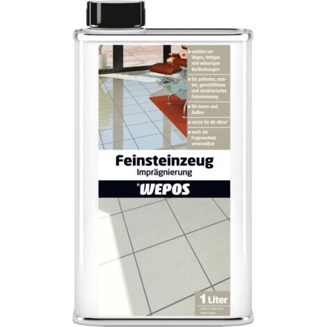 Wepos Feinsteinzeug-Imprägnierung 1 L Reiniger