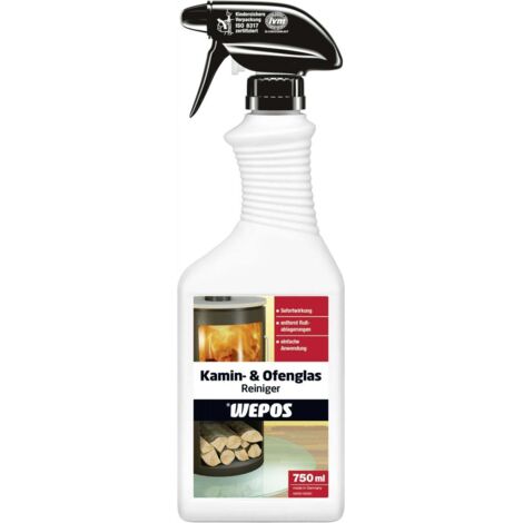 Wepos Kamin und Ofenglas Reiniger 750ml 2000100152