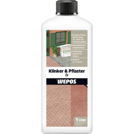 Wepos Klinker und Pflaster Öl 1 Liter 2000200909