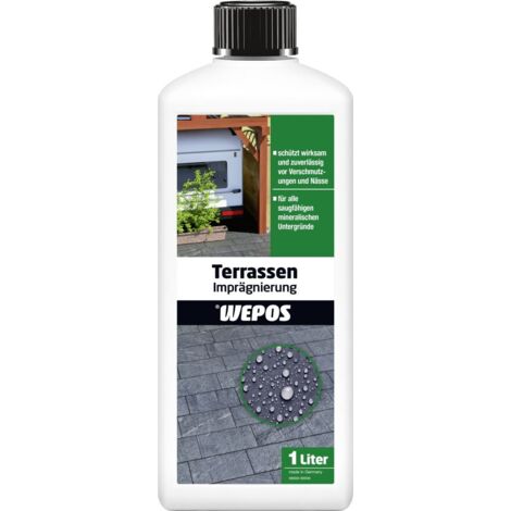 Wepos Terrassenimprägnierung 1 L Spezialreiniger