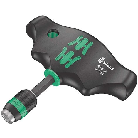 Wera 023404 T-Handle Rapidaptor 416 R Screwdriver Bit Holder