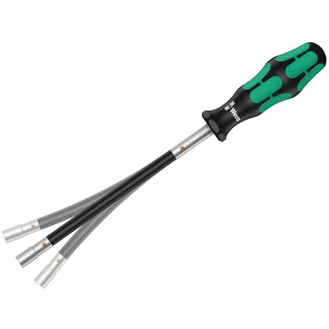 Wera 028150 Kraftform 391 Flexible Nut Spinner 7mm Flexi Hex Driver