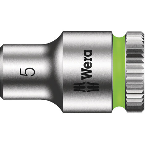 WERA 05003503001 LLAVE DE VASO CON ARRASTRE, 1/4'', 5 MM