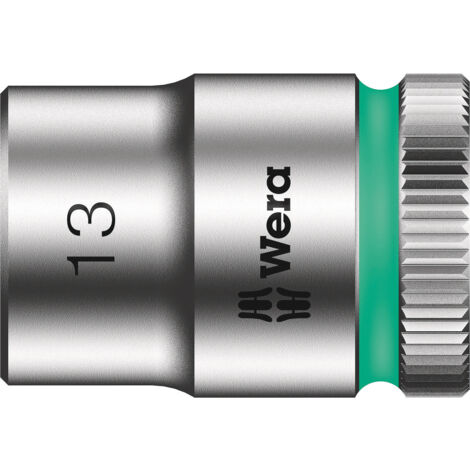WERA 05003558001 LLAVE DE VASO CON ARRASTRE, 3/8'', 13 MM