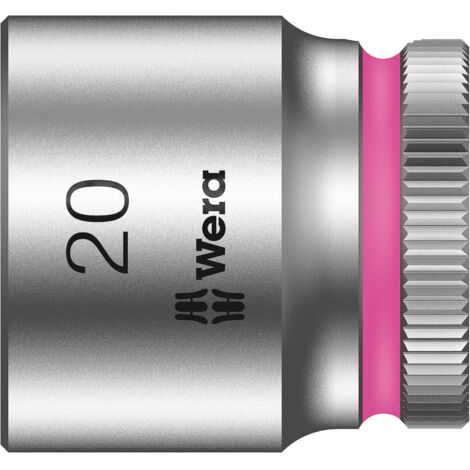 WERA 05003565001 8790 HMB ZYKLOP VASO 3/8'' VÁSTAGO, 20.0 MM, PLATA