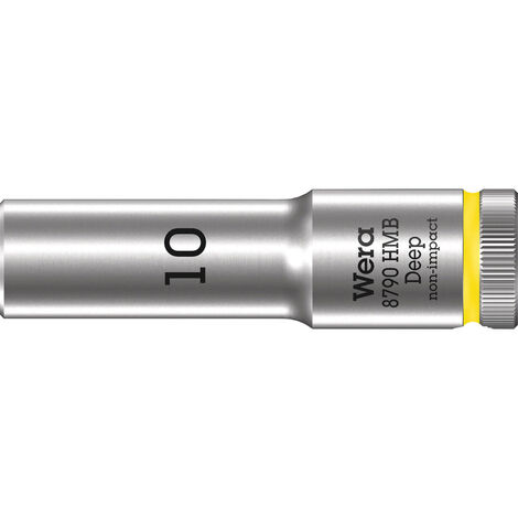 Wera 05004532001 Lange Chromnuss 10 mm 64 mm