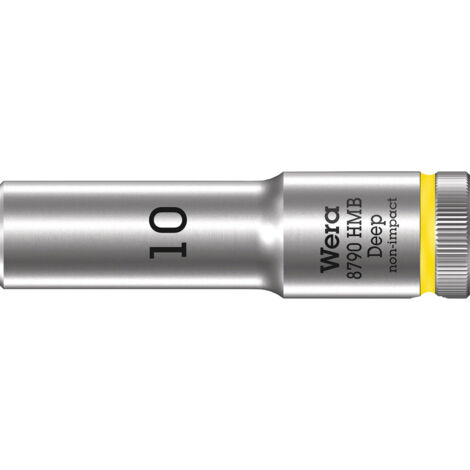 Wera 05004532001 Lange Chromnuss 10 mm 64 mm