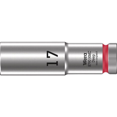 Wera 05004557001 Steckschlüsseleinsatz 17 mm 1 Stück 1/2"
