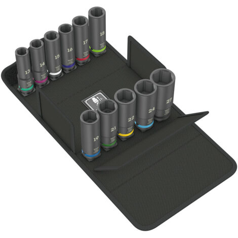 Wera 05004841001 toma de llaves de impacto Juego de llaves de impacto Negro