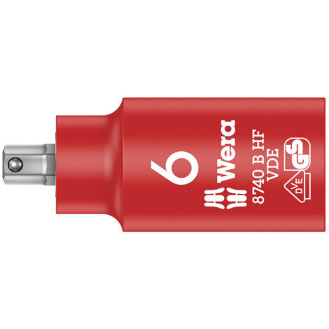 Wera  05004902001  Steckschlüssel-Bit-Einsatz  6 mm    1 Stück 3/8"