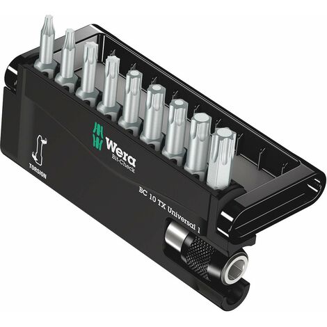 Wera 05056164001 Assortimento di Bit-Check 10