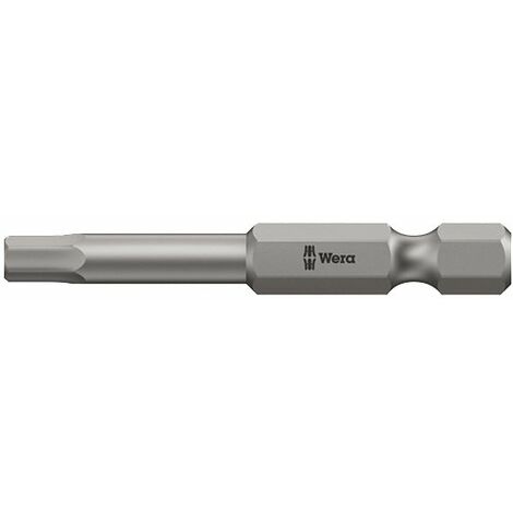 Wera 05059629001 2.5 x 89 mm 840/4 Z inserti per viti esagonale – argento