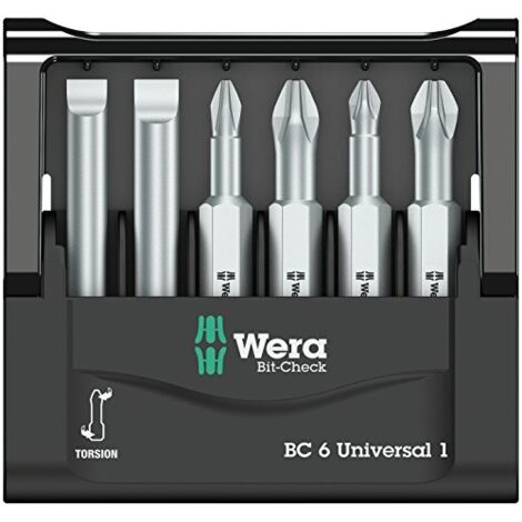 Wera 05073410001 punta per cacciavite 6 pezzo(i)