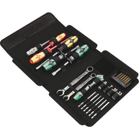 Wera 05135927001 Kraftform Kompakt SH 1 Idro - Termo - Sanitario, Set di utensili, 25 pezzi