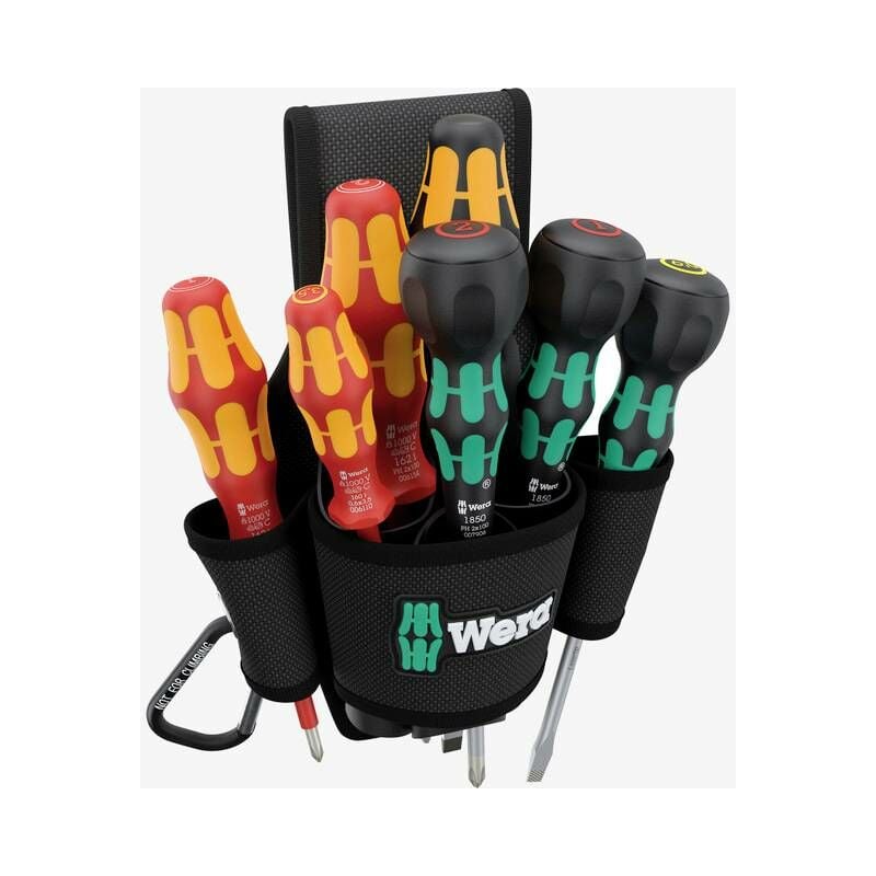 05136033001 vde, pour l'atelier Jeu de tournevis 8 pièces cruciforme Phillips, vis à fente R646912 - Wera