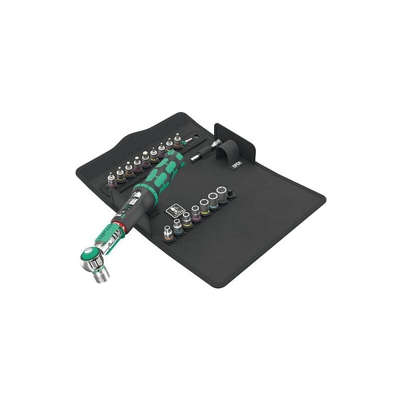 Wera - Kit de clés dynamométriques Safe-Torque A1 shk, 20 pièces, 1/4', 2-12 Nm