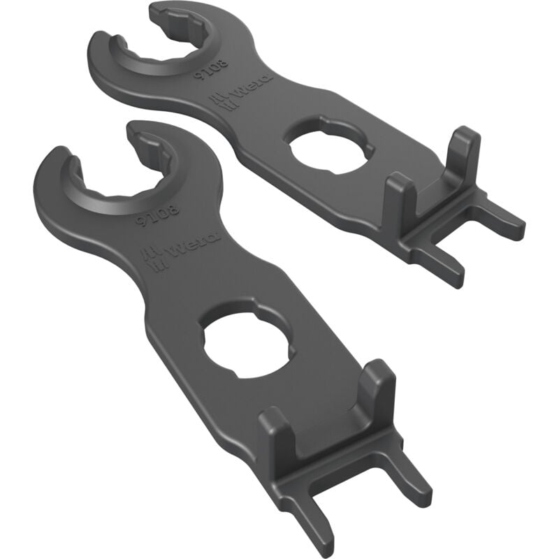 05136700001 9108/2 set clé de montage pour connecteurs MC4, 2 pièces - Wera