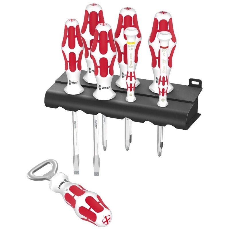 05347820001 limited edition 8 Piece Kraftform Sports Edition England Screwdriver Set - Wera