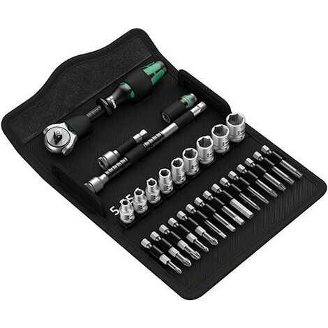 Wera Zyklop Speed-Knarrensatz 8100 SA All-in 1/4-Antrieb metrisch 05003755001
