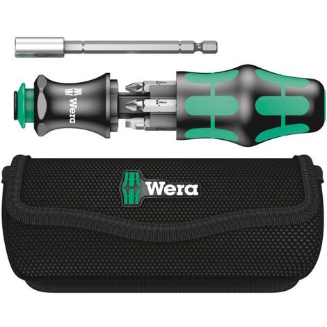 Wera 134491 Kraftform Kompakt 28 Screwdriver & Bit Set With Pouch