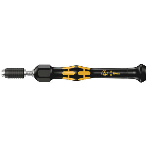 Wera 1430 Kraftform Micro ESD einstellbare Drehmomentschraubendreher (0,02-0,11 Nm) mit Schnellwechselfutter, art. no. 1431 ESD x 0,05-0,11 N m