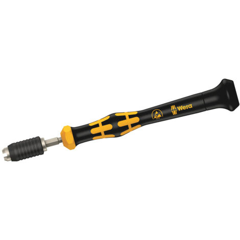 Wera 1460 Kraftform Micro ESD voreingestellte Drehmomentschraubendreher mit Schnellwechselfutter, 0,05 - 0,11 Nm - 05074810001