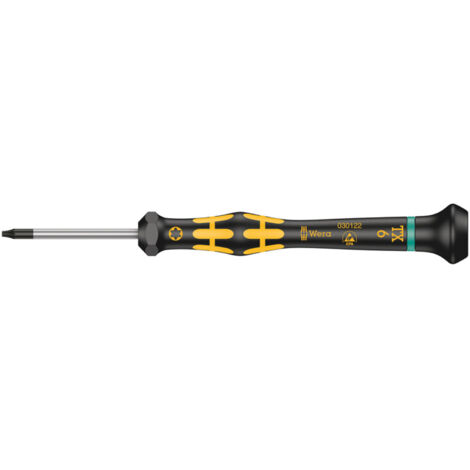 Wera 1567 TORX ESD Kraftform Micro Schraubendreher, TX 6 x 40 mm