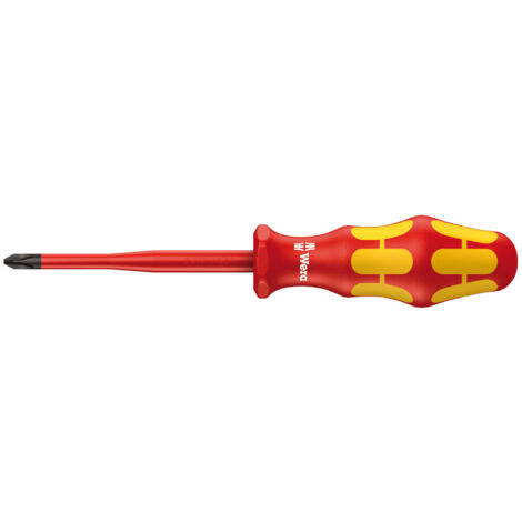 Wera 162 iS 05006450001 VDE Tournevis cruciforme PH 1 Longueur de la lame: 80 mm C58323