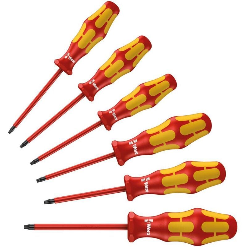 FP - Wera 167i/6 vde Jeu de tournevis 6 pièces torx® intérieur