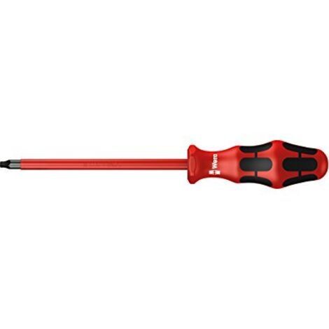 Wera, 168 i VDE Giravite isolato per viti a incavo quadro, 3 x 150 mm