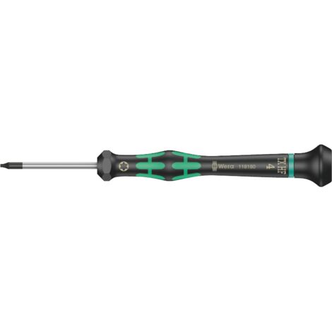 Wera 2067 Elektroniker TORX HF Schraubendreher mit Haltefunktion, Ausführung: TX 4 40x97x2,5x1 9/16