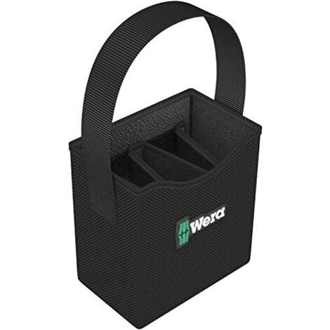 Wera 2go 4 Borsa per attrezzi nera robusta e compatta