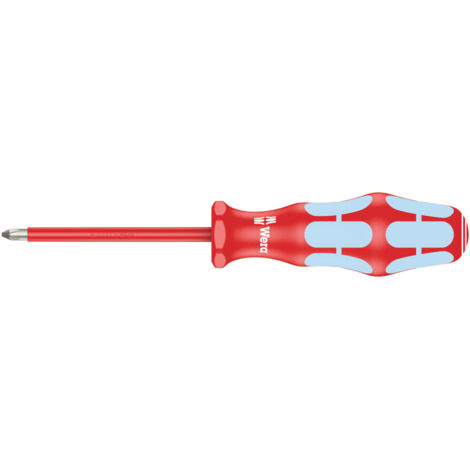 Wera 3162 i 05022733001 VDE Tournevis cruciforme PH 1 Longueur de la lame: 80 mm C94386