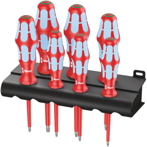 Wera 3167 i/7 Set de 7 destornilladores Torx inox