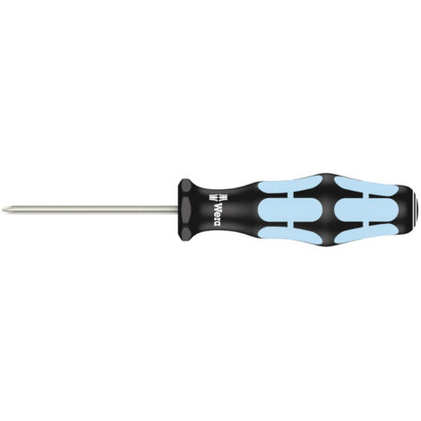Wera 3355 PZ Kreuzschlitz-Schraubendreher, Edelstahl, PZ 0 x 60 mm