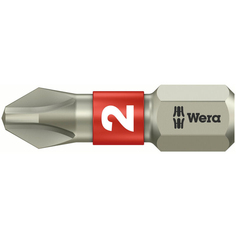 Wera Bit Rostfrei 1/4 Din 3126 C6,3 Ph1x25mm