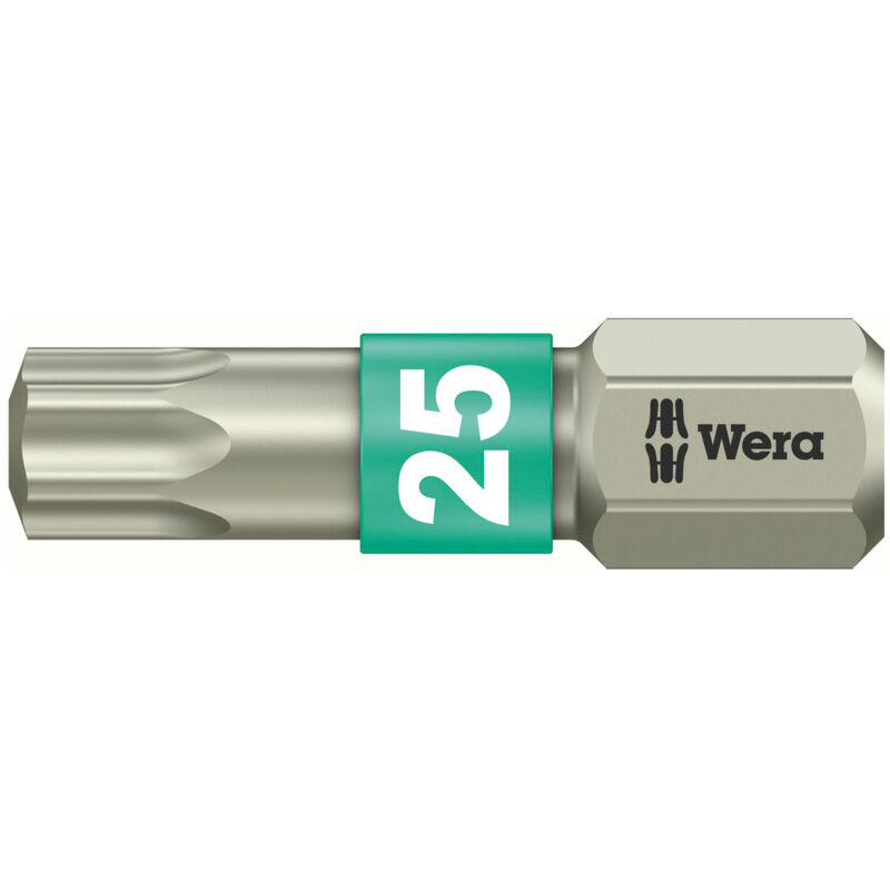 Wera Bit Rostfrei 1/4 Din 3126 C6,3 T25x25mm