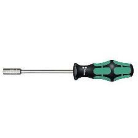 Wera 395 Steckschlüssel-Schraubendreher 15 mm schwarz und grün