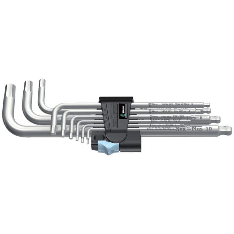 Wera - Set di tasti angolari 3950 pkl / 9