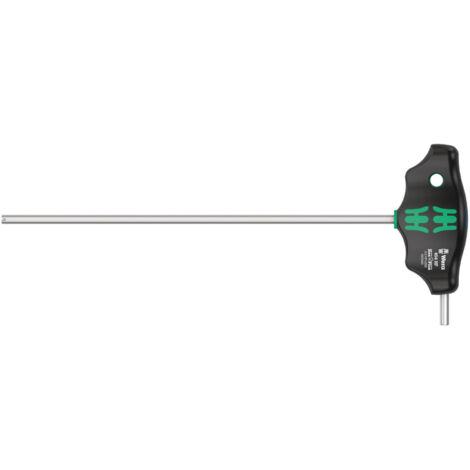 Wera 454 HF Quergriff-Sechskantschraubendreher Hex-Plus mit Haltefunktion, 4 x 200 mm