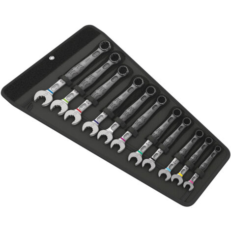 WERA 6003 Joker 11 Set 1 Ringmaulschlüssel-Satz, 11-teilig