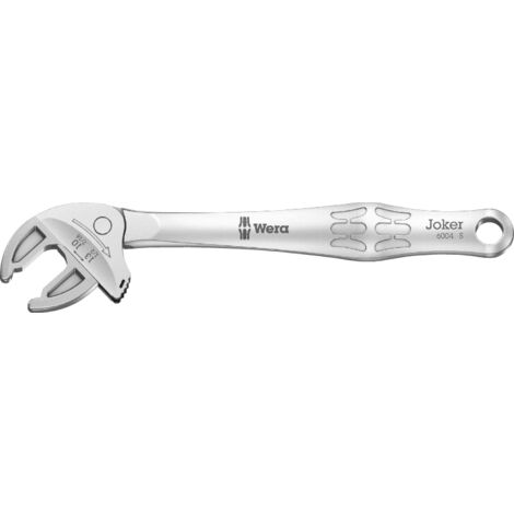 WERA 6004 Joker S Selbstjustierender Maulschlüssel, 10-13 x 7/16-1/2" x 154 mm