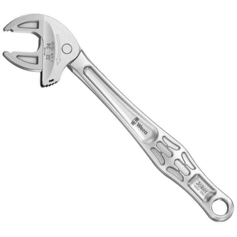 Wera 6004 Joker XXL 24mm - 32mm Self Setting Adjustable Spanner Wrench 020102