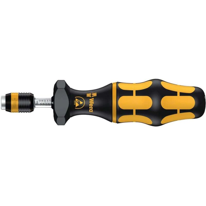 Wera - 7400 pour l'atelier Tournevis dynamométrique 0.3 - 1.2 Nm