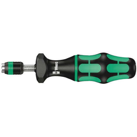 Wera 7445 Drehmomentschraubendreher mit Rapidaptor Schnellwechselfutter 2,5 - 11,5 in.lbs.