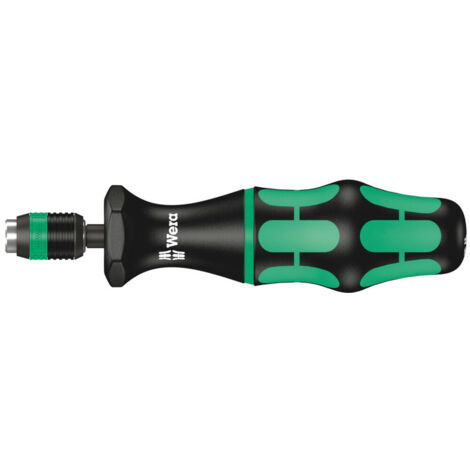 Wera 7466 Drehmomentschraubendreher mit Rapidaptor Schnellwechselfutter 11,0 in.lbs.